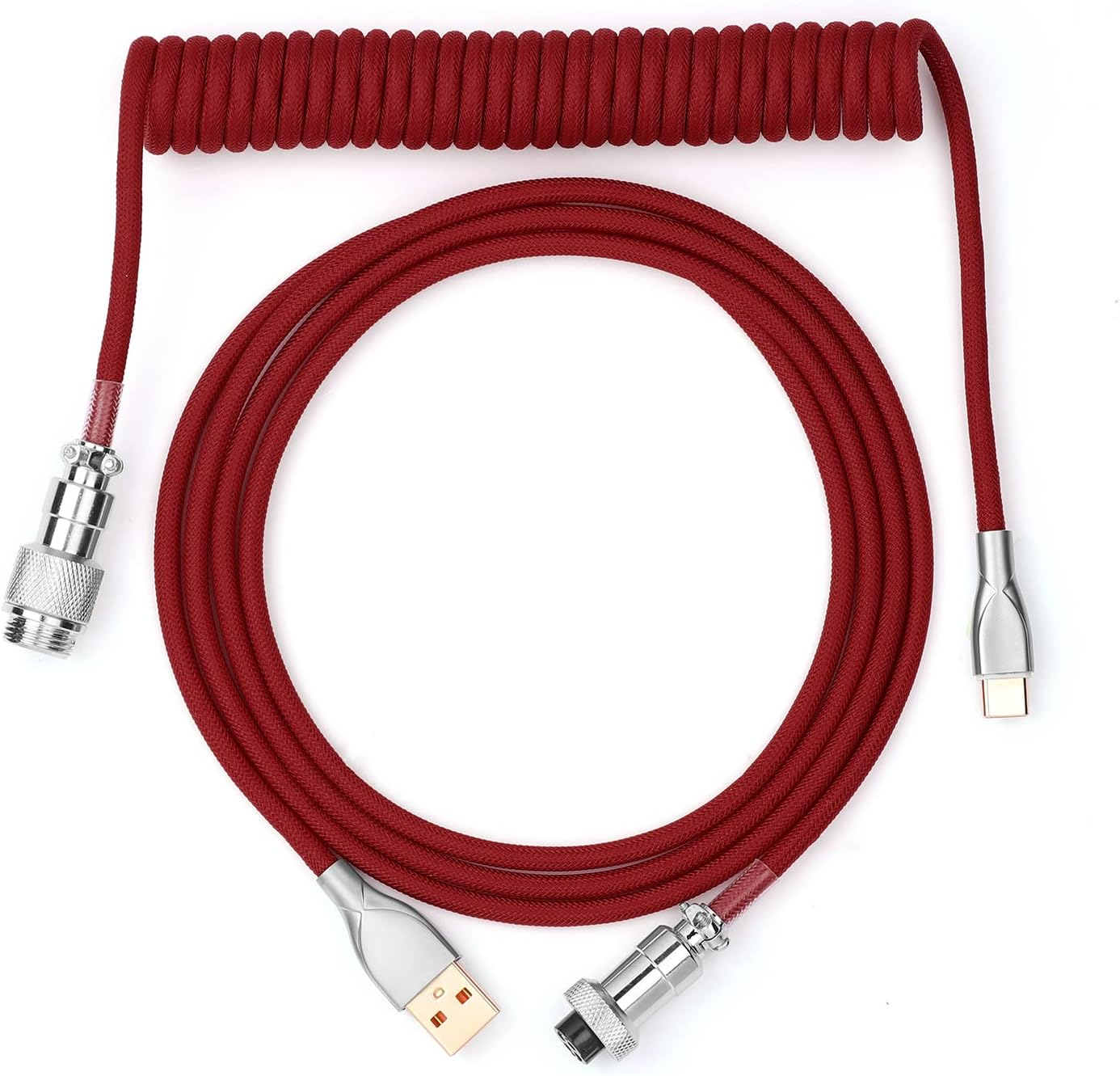 Coiled Cable for Mechanical keyboards