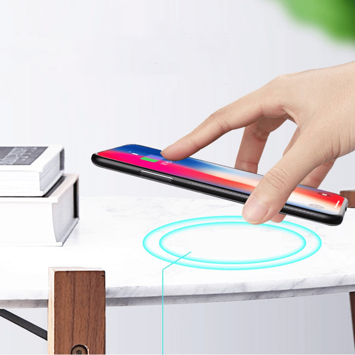 Hidden Wireless Charger for desk