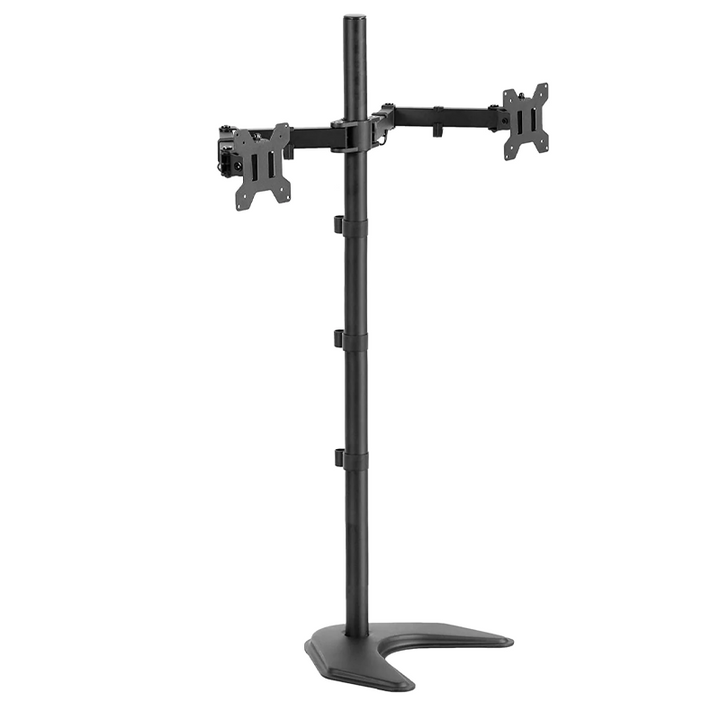 Supports de Deux moniteurs avec base et poteau 80 cm OPE116