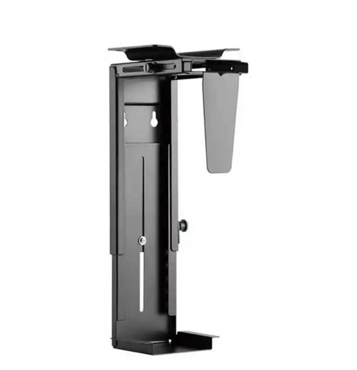 Support CPU réglable sous le bureau avec piste coulissante OPE-142