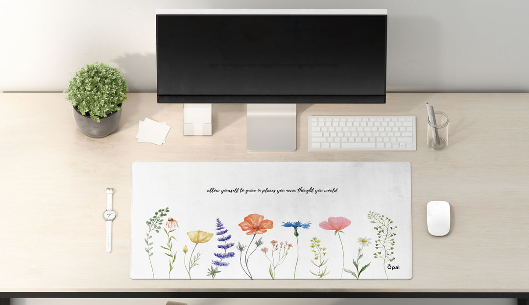 Let Yourself Bloom DESK PAD 80X40 CM