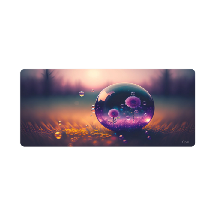 GLOWING PLANTS DESK PAD 80x40 cm