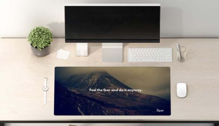 CONQUERING FEAR  DESK PAD