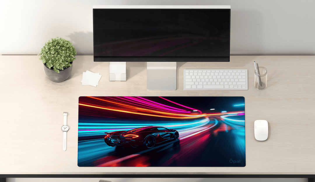 HIGH-SPEED SPORT CAR DESK PAD