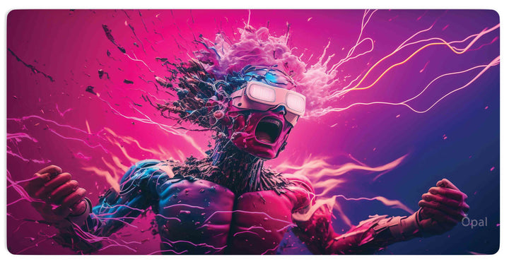 SUPERCHARGED HERO DESK PAD