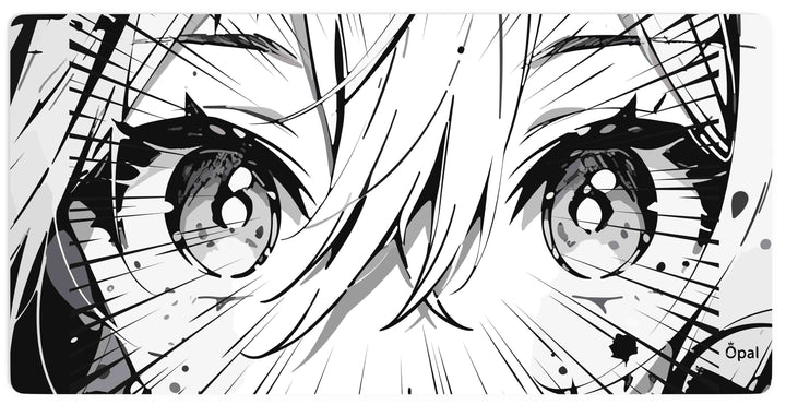 White And Black Anime DESK PAD