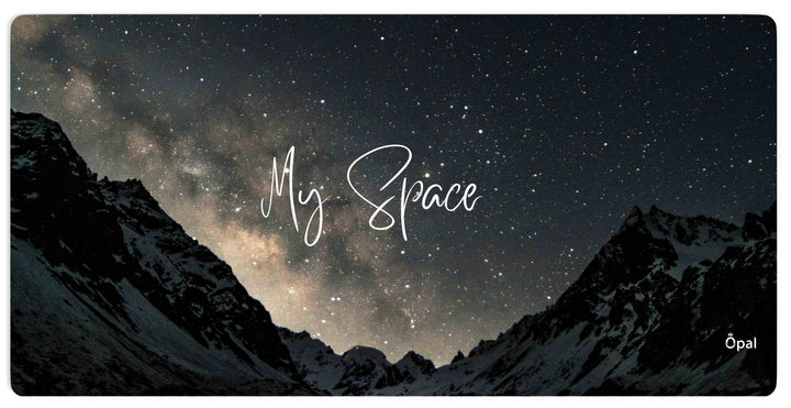 My space Sky-Mountain DESK PAD