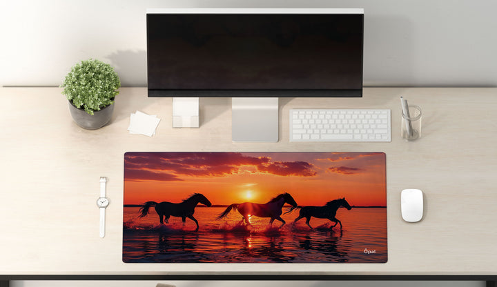 Wild Horses Running DESK PAD