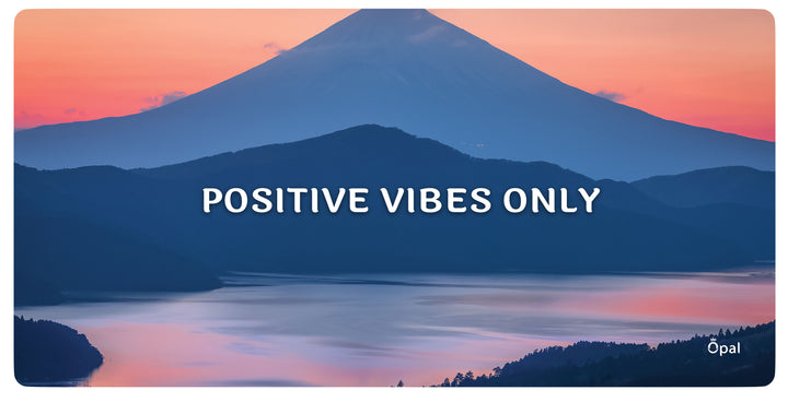 Only Good Vibes DESK PAD 80 x 40 cm