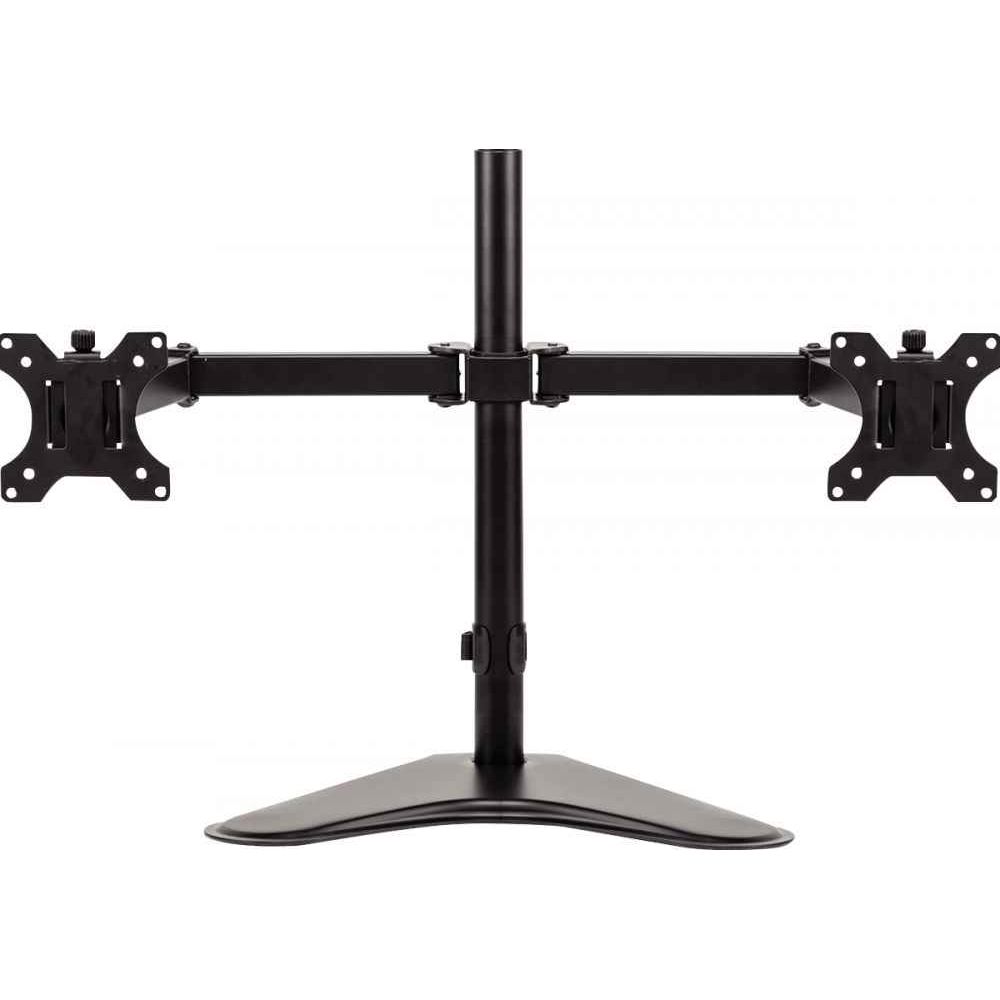 Support de bureau pour deux écrans avec base OPE-7
