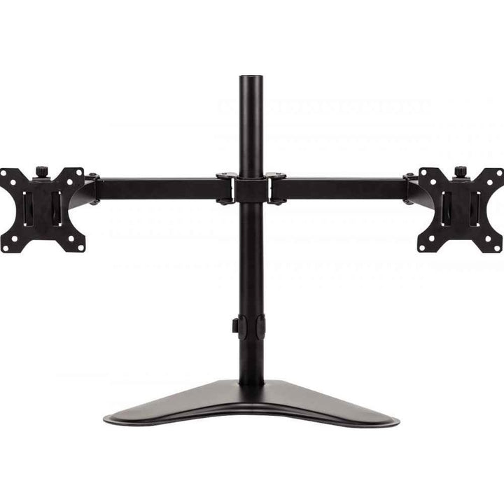 Support de bureau pour deux écrans avec base OPE-7