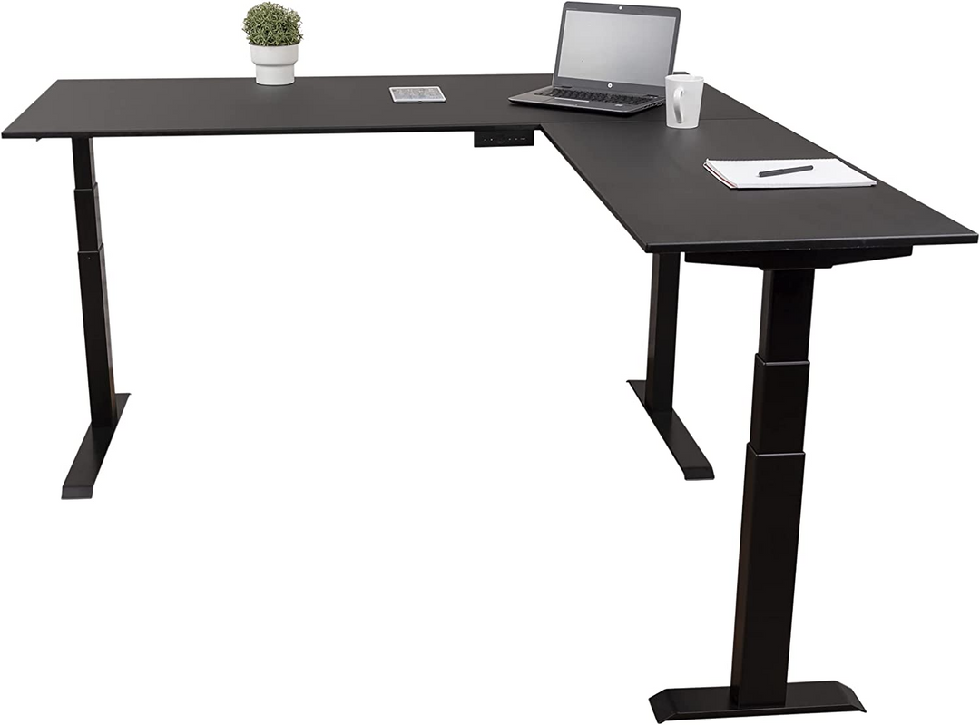 Châssis de Bureau Assis Debout en L OPE3M3S-L (3 moteurs)