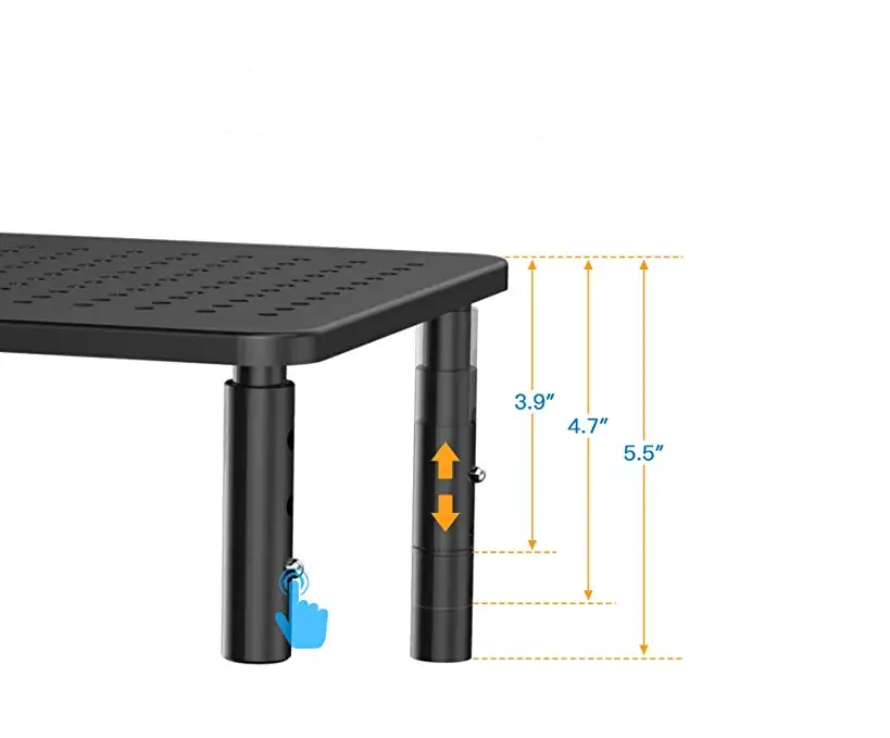 Table réglable en hauteur  pour ordinateur portable ou moniteur OPE-157