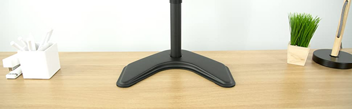 Supports de Deux moniteurs avec base et poteau 80 cm OPE116