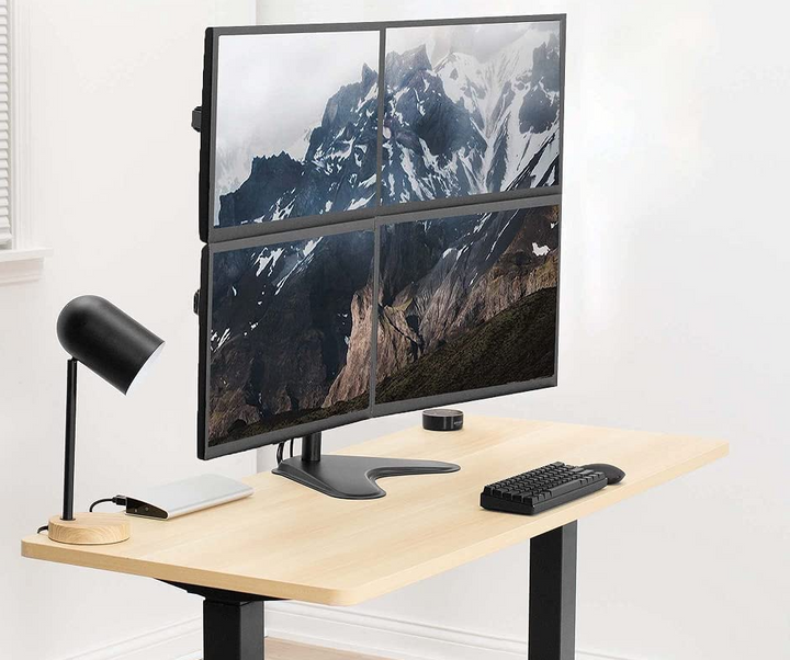 Supports de Quatre moniteurs avec base OPE115