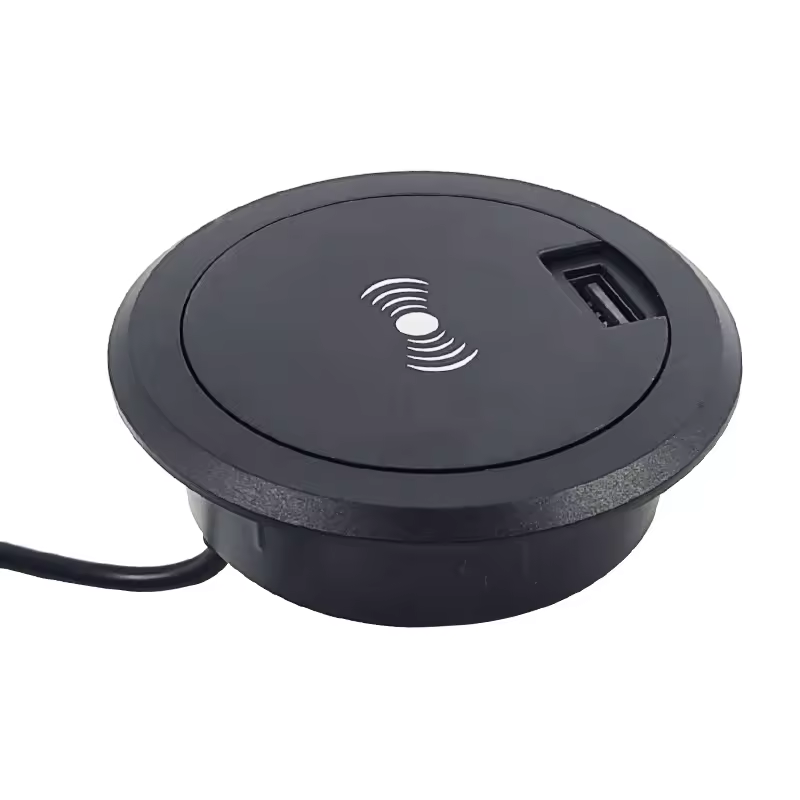 10W Wireless USB Charger for Desk - Opal-mobilier de bureau casablanca