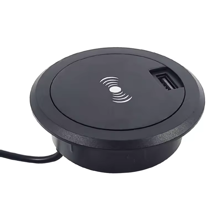 10W Wireless USB Charger for Desk - Opal-mobilier de bureau casablanca