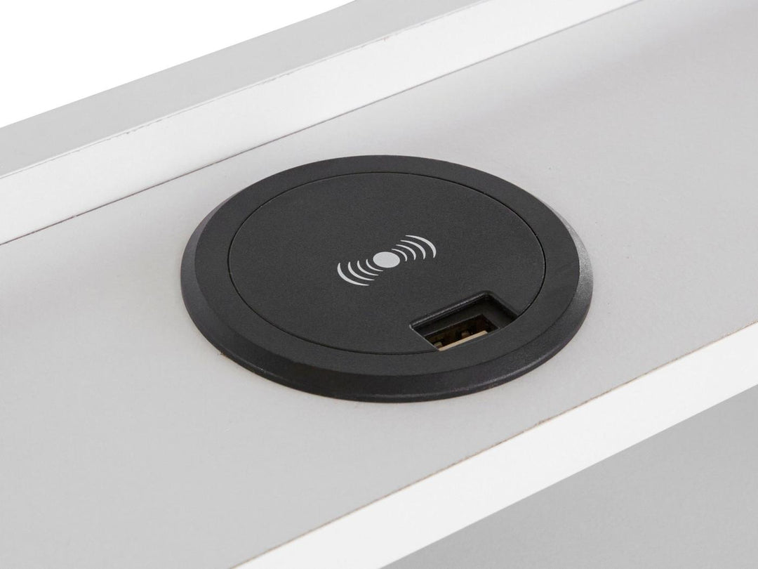 10W Wireless USB Charger for Desk - Opal-mobilier de bureau casablanca