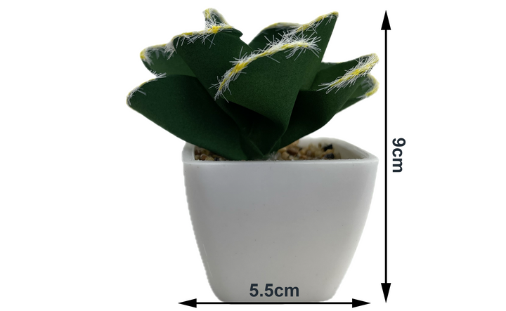 Plante artificielle en pot