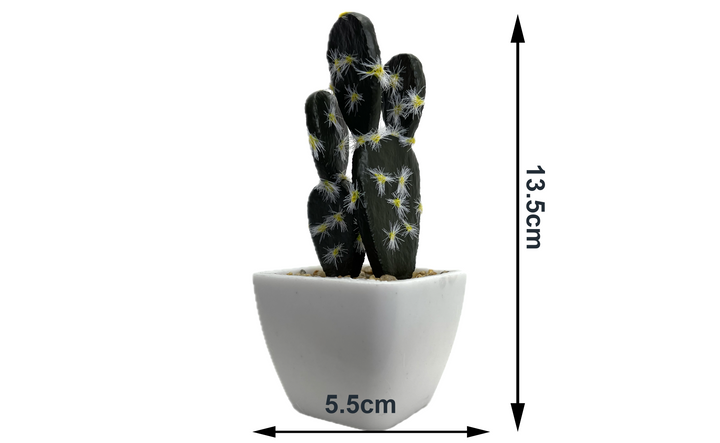 Plante artificielle en pot