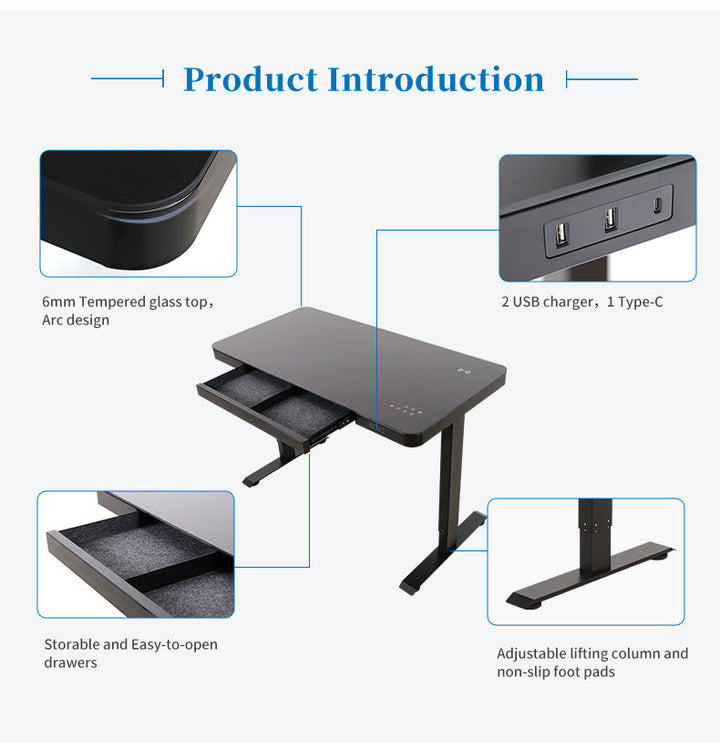Black ELITE - Opal-mobilier de bureau casablanca