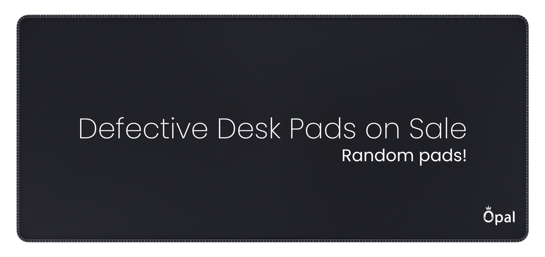 Defective Desk Pads (avec défaut d'impression) DESIGN ALÉATOIRE