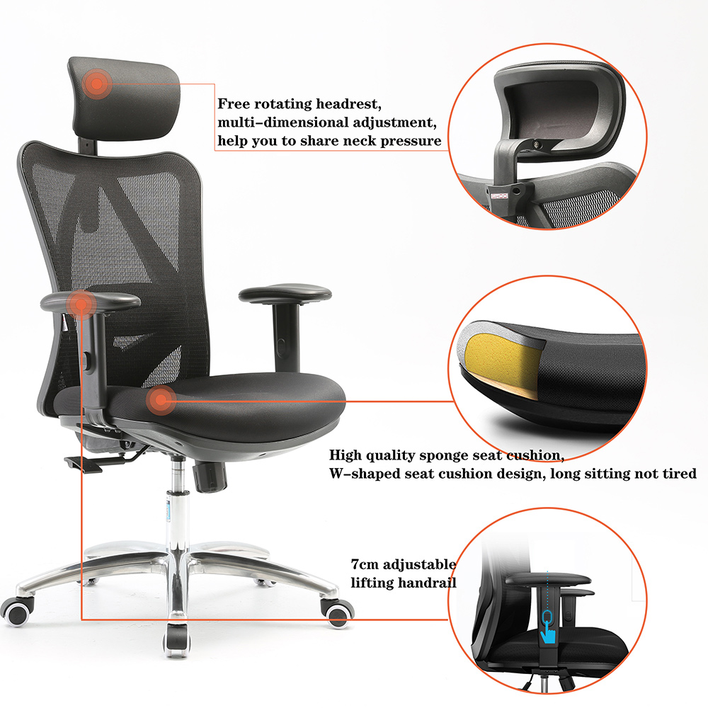 ErgoCore - SIHOO M18 - Opal-mobilier de bureau casablanca