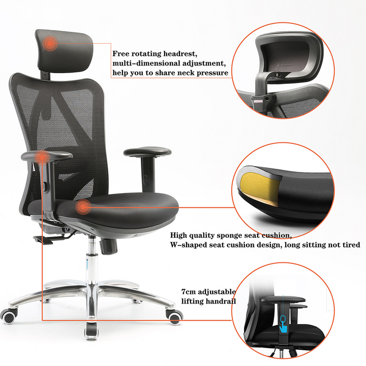 ErgoCore - SIHOO M18 - Opal-mobilier de bureau casablanca