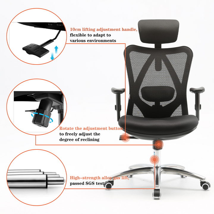 ErgoCore - SIHOO M18 - Opal-mobilier de bureau casablanca