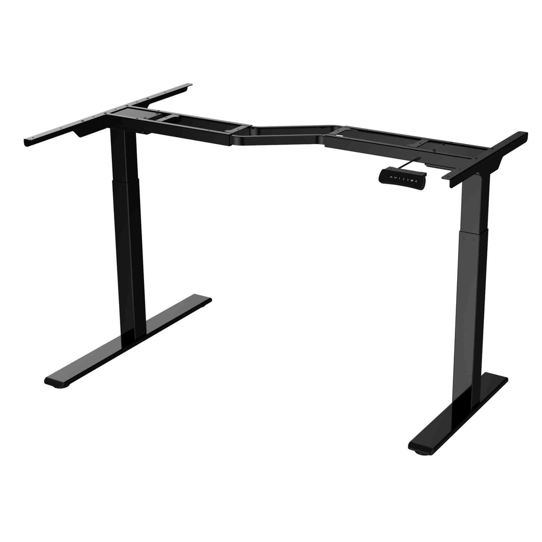 FlexiSpot E1L – Châssis de Bureau Assis-Debout en L - Opal-mobilier de bureau casablanca