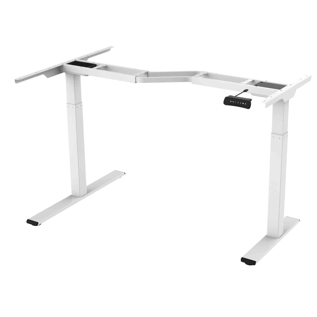 FlexiSpot E1L – Châssis de Bureau Assis-Debout en L - Opal-mobilier de bureau casablanca
