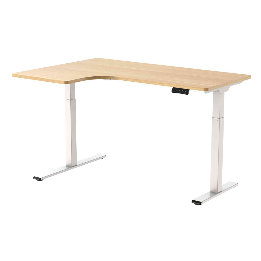 FlexiSpot E1L – Châssis de Bureau Assis-Debout en L - Opal-mobilier de bureau casablanca