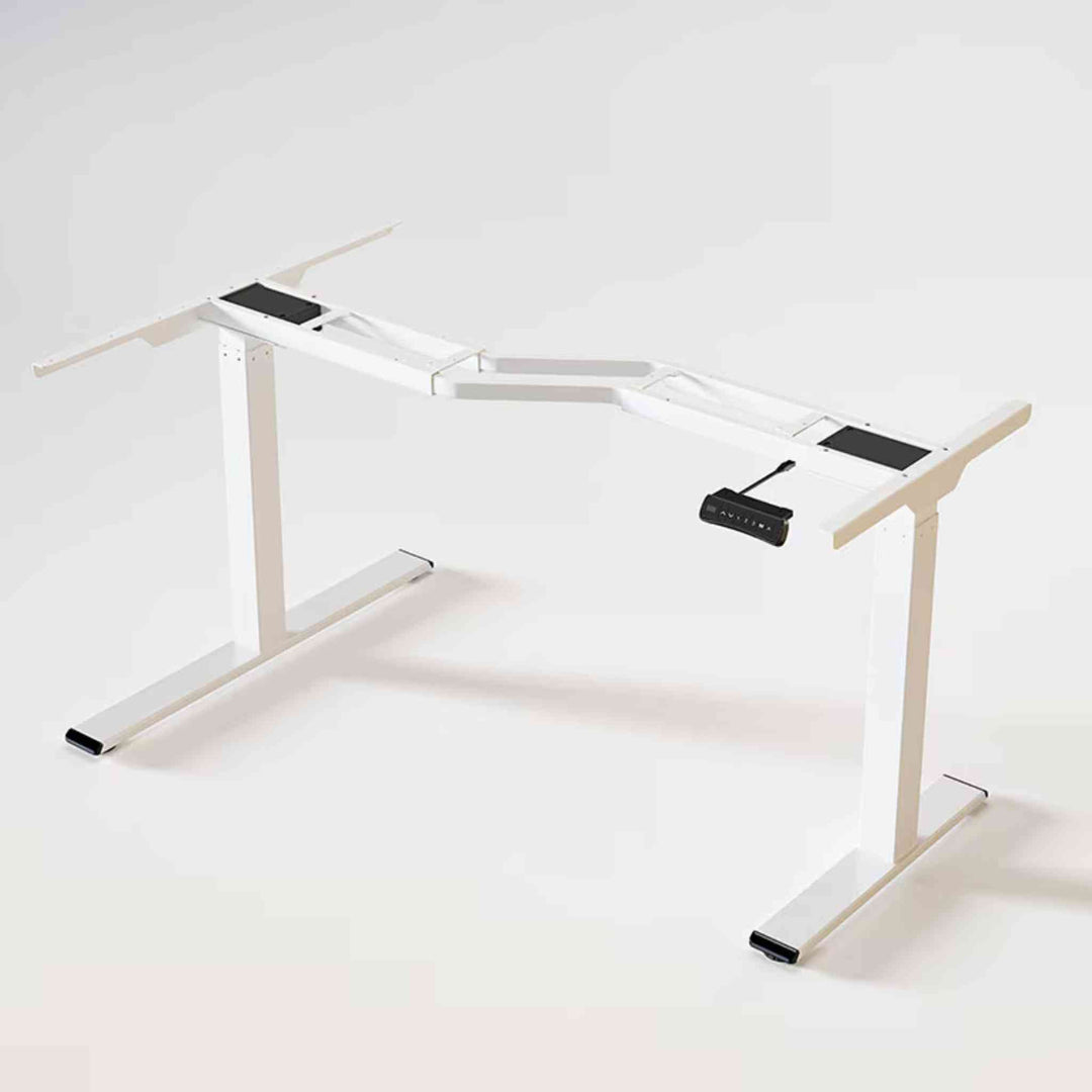 FlexiSpot E1L – Châssis de Bureau Assis-Debout en L - Opal-mobilier de bureau casablanca