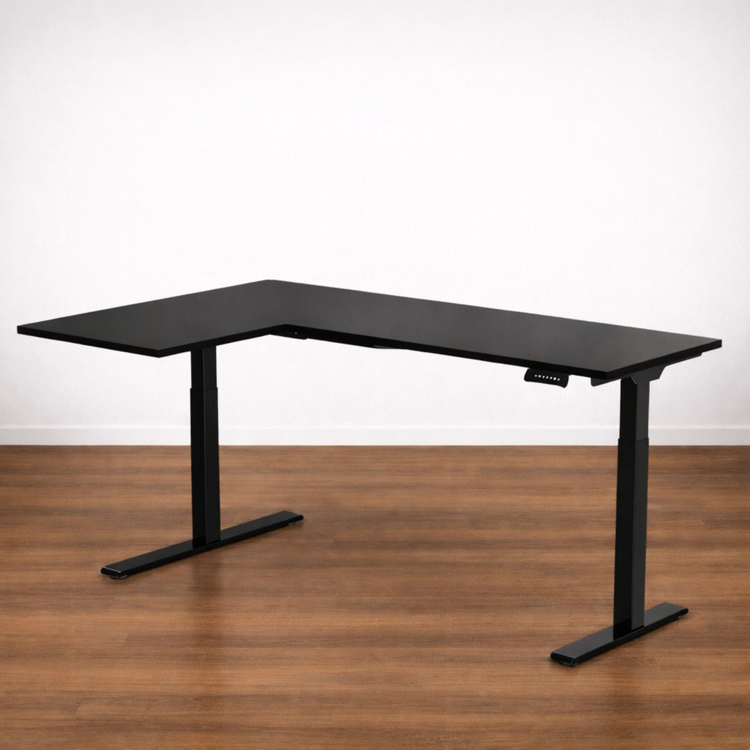 FlexiSpot E1L – Châssis de Bureau Assis-Debout en L - Opal-mobilier de bureau casablanca