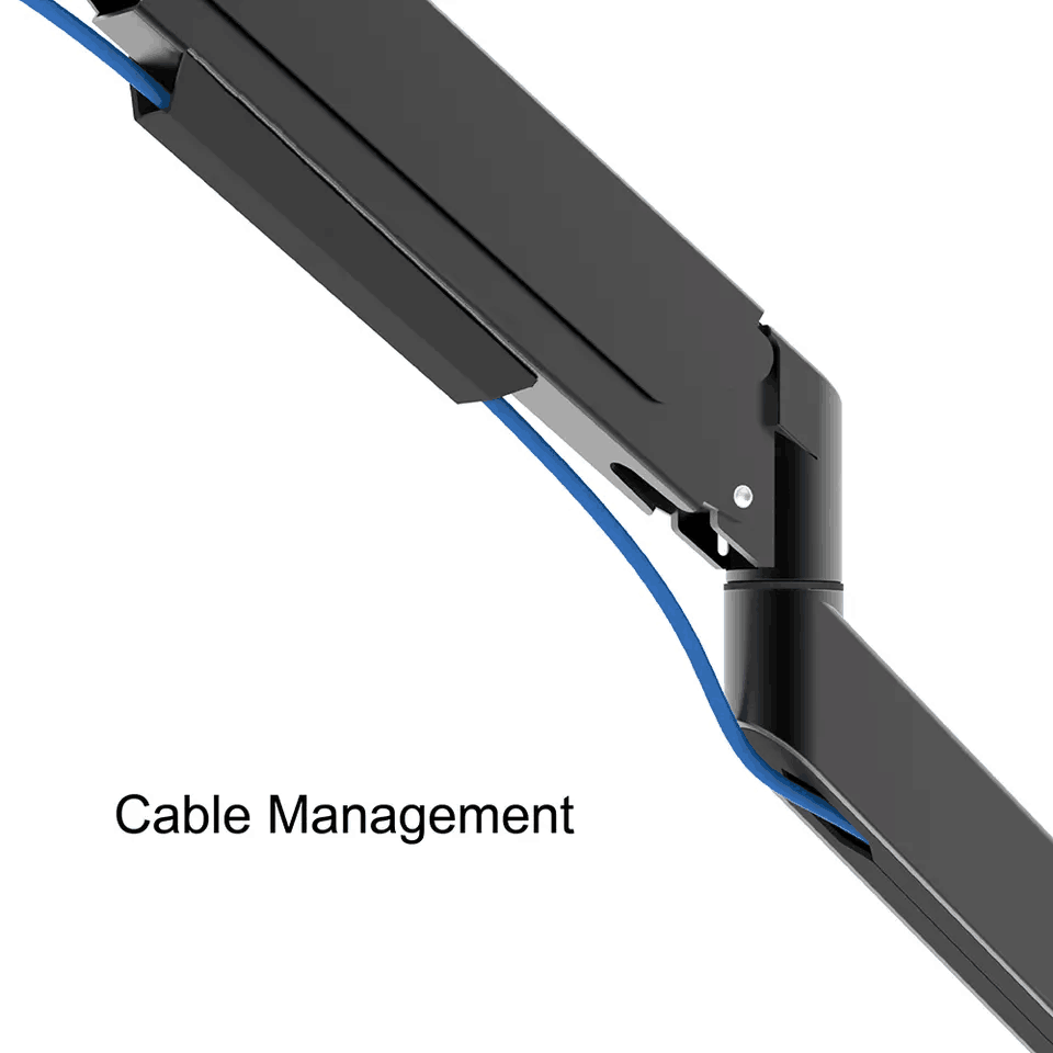 Support double moniteur avec ressort à gaz OPE-155