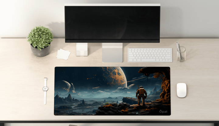 JOURNEY OF THE ASTRONAUT DESK PAD - Opal-mobilier de bureau casablanca