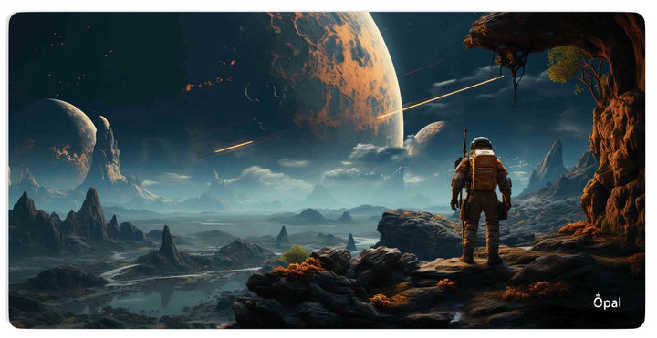 JOURNEY OF THE ASTRONAUT DESK PAD - Opal-mobilier de bureau casablanca