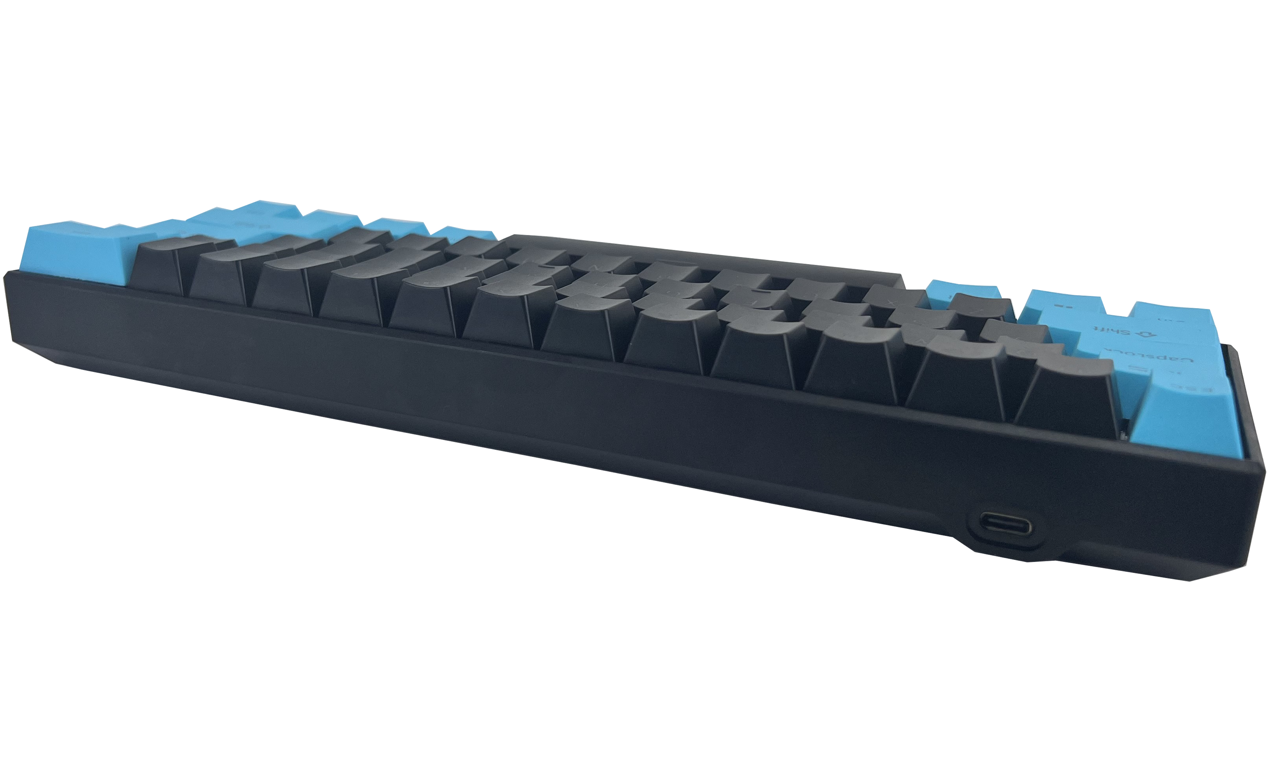 Black & Blue READSON WL61 Key RGB Light Tri-mode Mechanical Keyboard