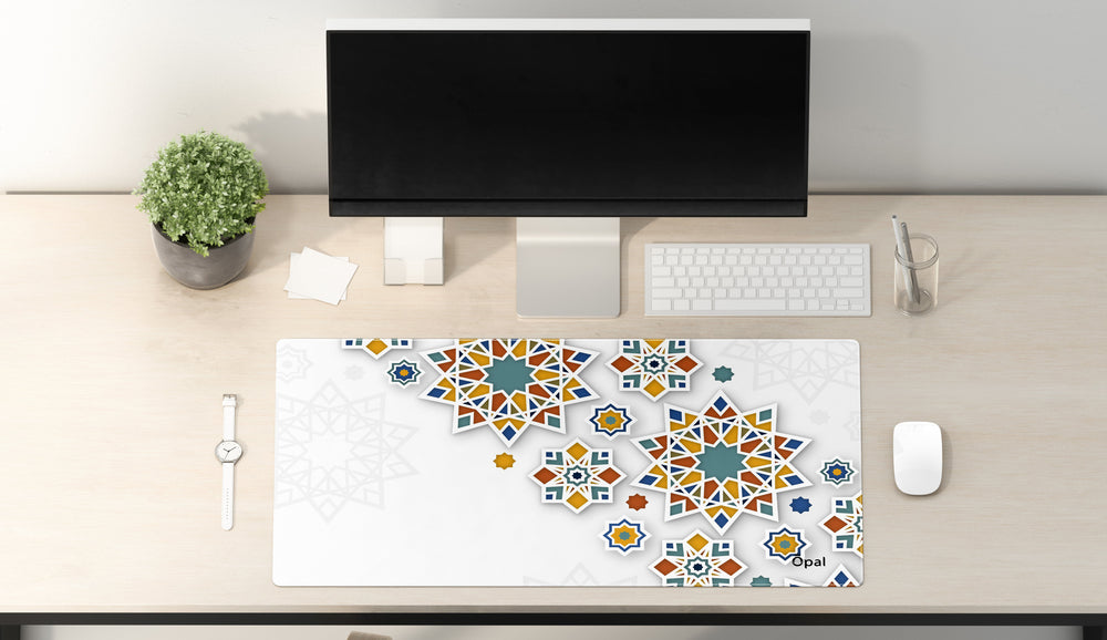 Moroccan Design Dreams DESK PAD - Opal-mobilier de bureau casablanca