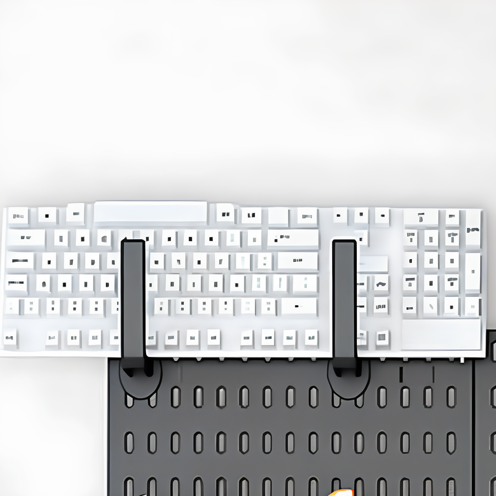 PEGBOARD HOLDER WHITE/BLACK - Opal-mobilier de bureau casablanca