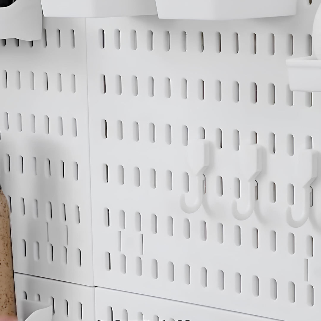 PEGBOARD HOOK WHITE/BLACK - Opal-mobilier de bureau casablanca