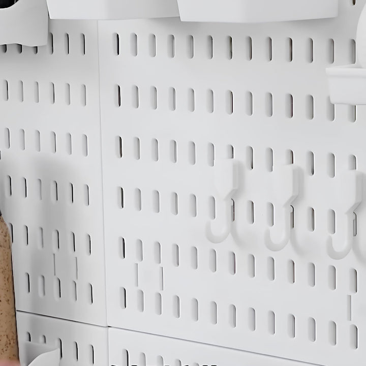 PEGBOARD HOOK WHITE/BLACK - Opal-mobilier de bureau casablanca