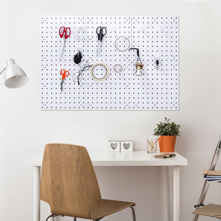 PEGBOARD HOOK WHITE/BLACK - Opal-mobilier de bureau casablanca