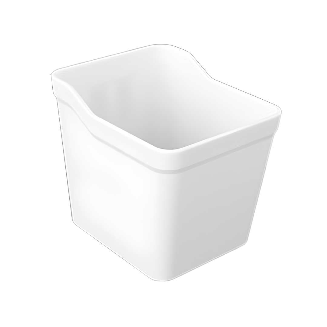 PEGBOARD STORAGE CUP WHITE/BLACK - Opal-mobilier de bureau casablanca