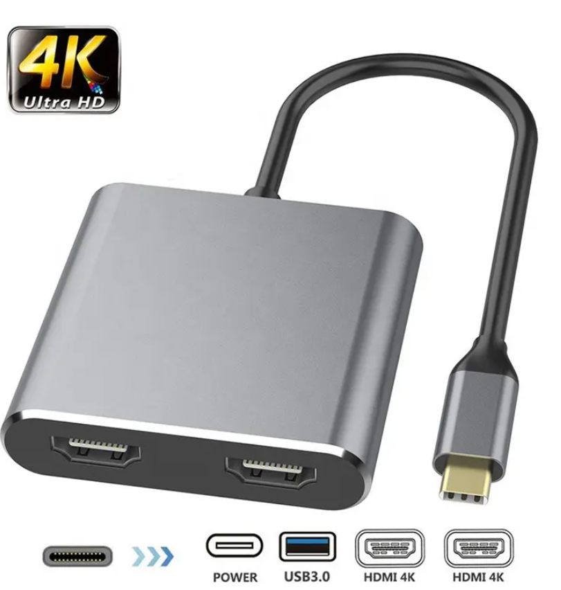 Dual Display - Type C to 2 x HDMI extend mode