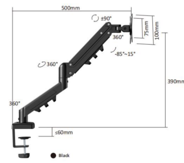 Support de Moniteur Flexispot F5D