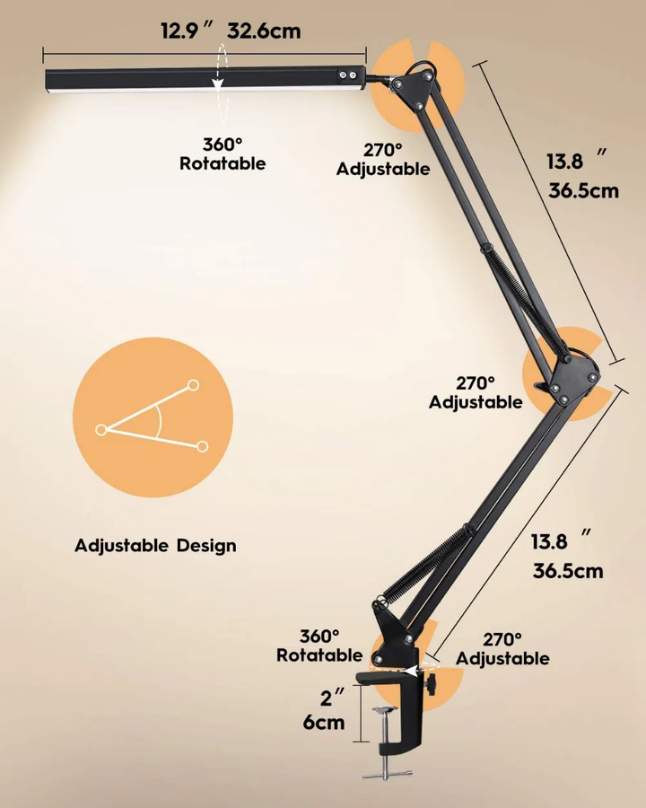 C-Clamp Desk Lamp OPE-227