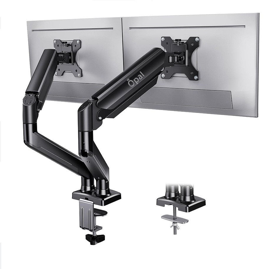Support Double Moniteur OPE-5C à Ressort à Gaz - Opal-mobilier de bureau casablanca