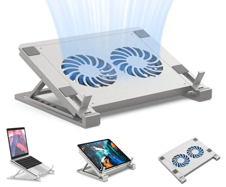 Support Laptop avec ventilateurs OPE-214 - Opal-mobilier de bureau casablanca