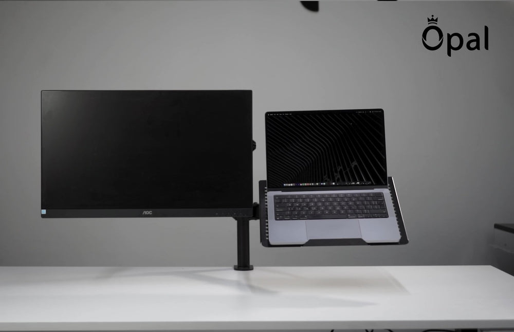 Support de moniteur et ordinateur portable OPE-1 - Opal-mobilier de bureau casablanca